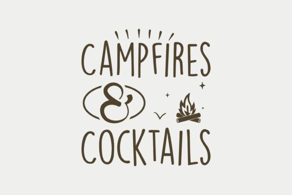 Campfires and Cocktails Embroidery Design Review