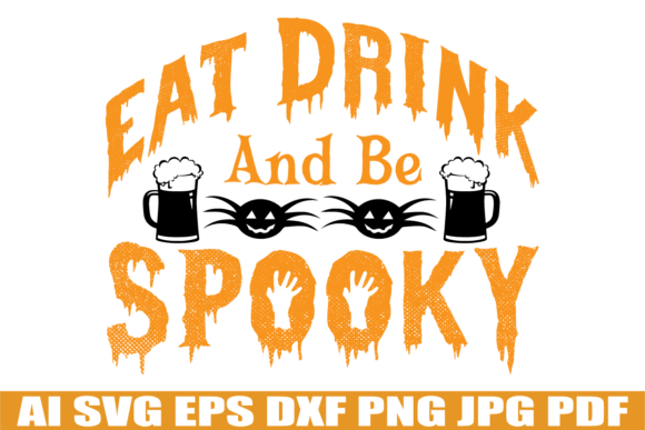 Eat Drink and Be Spooky Embroidery Design Review