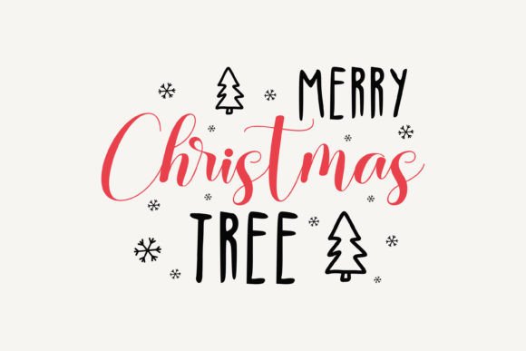 Merry Christmas Tree Embroidery Design Review