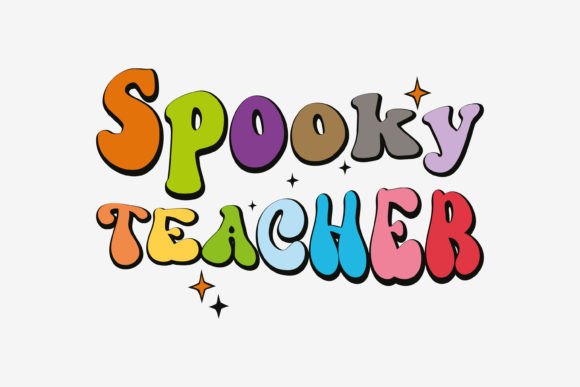 Retro Spooky Teacher Halloween SVG Review